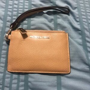 Small Top Zip Coin Pouch credit card ID wallet